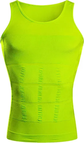 Vista 6 de WujiJia Camiseta sin mangas para hombre, adelgazante para hombre, chaleco de entrenamiento sin mangas para hombre
