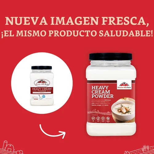 Vista 9 de Hoosier Hill Farm Crema Espesa en Polvo, 1 Libra (Paquete de 1)