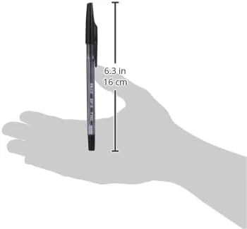 Vista 3 de Pilot, la mejor pluma, punta fina, tinta negra, pluma única (35010), Negro