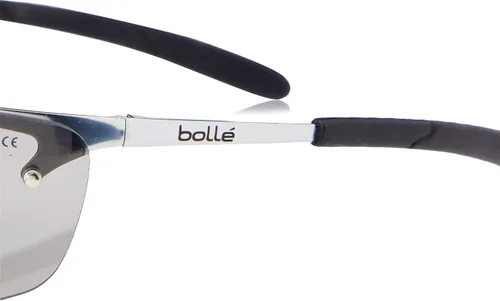 Vista 4 de Bolle Silium - Lentes de seguridad ahumados de silicona con marco de metal