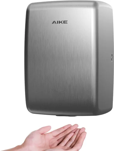Vista 8 de AIKE Secador de manos compacto a chorro de 1350 W, 120 V, aprobado por UL, AK2803D 15S Fast Dry High Speed Cube Mini Hand Dryer, Plug-in Easy