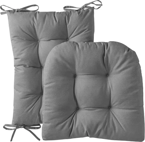 Vista 15 de Sweet Home Collection - Juego de cojines para silla mecedora (antideslizante, parte superior e inferior con lazos)
