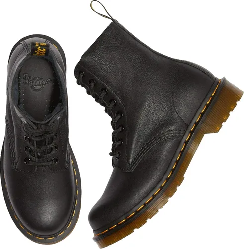 Vista 10 de Dr Martens - botas de cuero para mujer con ocho ojales para cordones