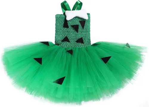 Vista 6 de Tutu Dreams Pebbles - Tutú para niñas de 1 a 12 años disfraz para cumpleaños Navidad fiestas