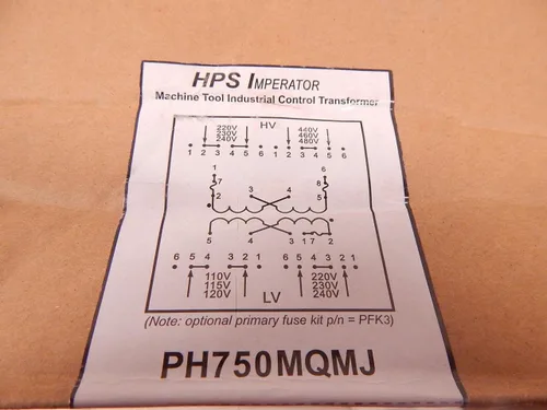 Vista 7 de Hammond Power Solutions, PH750MQMJ, TRANSFORMADOR DE CONTROL