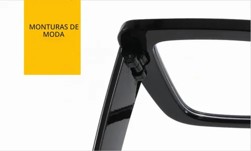 Vista 5 de Shiratori Gafas para Bloqueo de Luz Azul con Marco Rectangular y Estilo Elegante Preppy para Mujeres, Lentes para Computadora