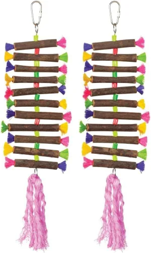 Vista 2 de Prevue Hendryx 62506 Tropical Teasers Twisting Sticks Bird Toy