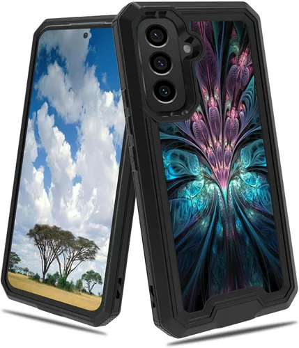 Vista 60 de Funda para Samsung S23 FE Funda Galaxy S23 FE 2 en 1 PC duro de doble capa TPU suave a prueba de golpes Funda protectora para Samsung Galaxy S23 FE