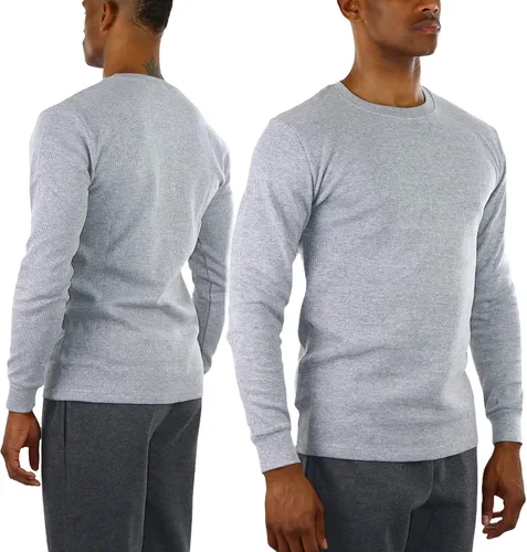 Vista 2 de ToBeInStyle - Camiseta térmica de manga larga, pesada o de peso medio, para hombre