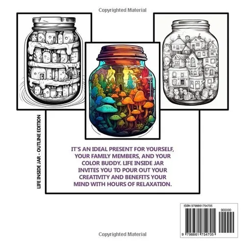 Vista 2 de Life inside Jar The magical life of little creatures in jars