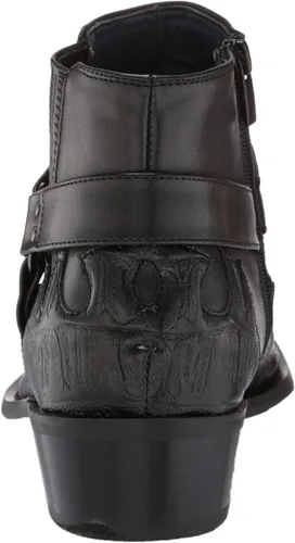 Vista 3 de Enzo Romeo WT11 Western Cowboy - Botines de motocicleta para hombre