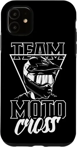 Vista 8 de Funda para iPhone 16 Team Motocross Lover Riding Rider