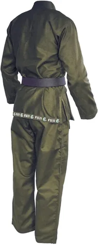 Vista 3 de FUJI BJJ Gi - Brazilian Pride Ediditon - Jiu Jitsu brasileño Gi con cinturón blanco