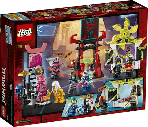 Vista 5 de LEGO NINJAGO Gamer's Market 71708 Ninja Market Kit de construcción (218 piezas)