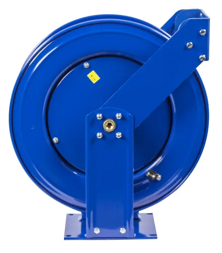 Vista 4 de Coxreels TSHL-N-650 Carrete de manguera con resorte de trabajo pesado Supreme Duty para aire/agua/aceite: 1" I.D., capacidad de manguera de 50