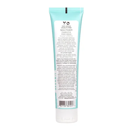 Vista 2 de Pacifica Beauty - Jabón facial completo, limpiador facial diario suave para todo tipo de piel, elimina el maquillaje, el aceite y la suciedad