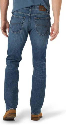 Vista 2 de Lee Jeans de pierna cónica bielástica Extreme Motion para hombre