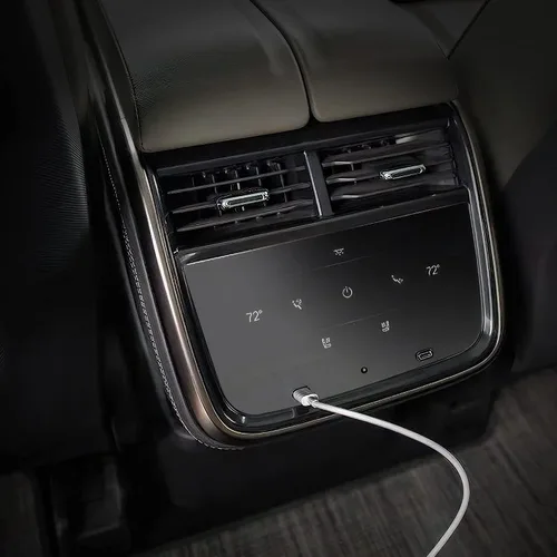 Vista 3 de Protector de pantalla de vidrio templado compatible con Rivian R1T R1S 2022, 2023, 2024, 2025, accesorios interiores para salpicadero, pantalla
