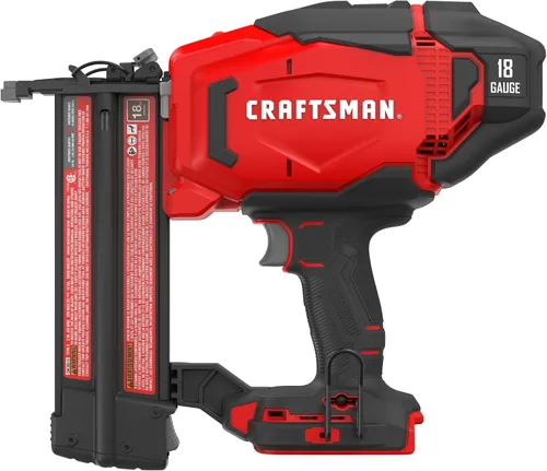 Vista 7 de CRAFTSMAN V20 Clavadora de puntillas, 18GA, inalámbrica, solo herramienta (CMCN618B)