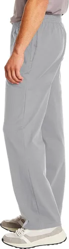 Vista 3 de Hanes - Pantalones deportivos Essentials de algodón para hombre con bolsillos, 33pulgadas