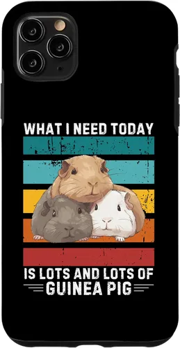 Vista 11 de iPhone 15 Vintage What I Need Today Is Lots And Lots of Guinea Pig Case