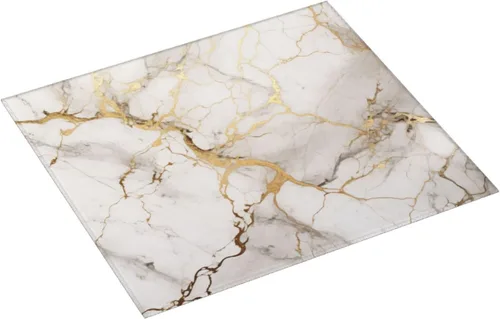 Vista 9 de Tapete de secado de platos de mármol gris dorado blanco para encimera de cocina absorbente de 16x18 pulgadas de microfibra para platos vasos A0134
