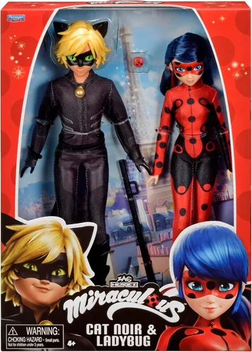 Vista 6 de Muñecas Miraculous Ladybug & Cat Noir Temporada 6, 2 unidades de Playmates Toys