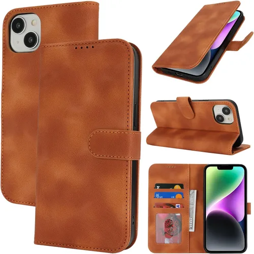 Vista 96 de Funda tipo cartera para iPhone 8 Plus iPhone 7 Plus con tarjetero para iPhone 8 Plus, funda tipo cartera para mujeres y hombres, de piel sintética