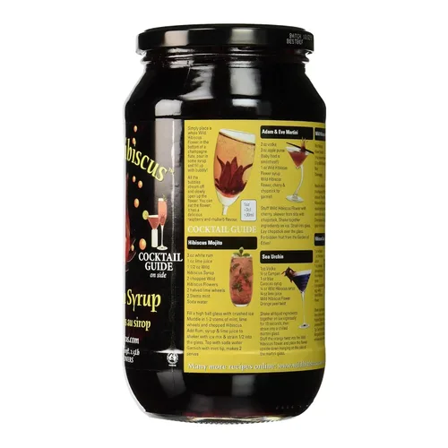 Vista 3 de WILD HIBISCUS FLOWER COMPANY Jarabe, 2.5 libras