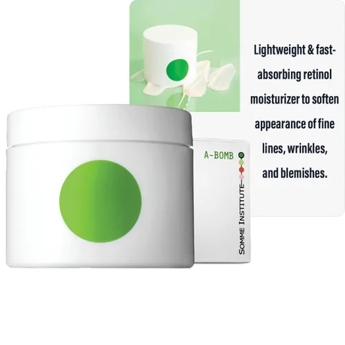 Vista 2 de Hidratante diario con retinol Cara antienvejecimiento ultraligera sin aceite, para el cuello, el pecho hidratante A-Bomb hidrata, suaviza