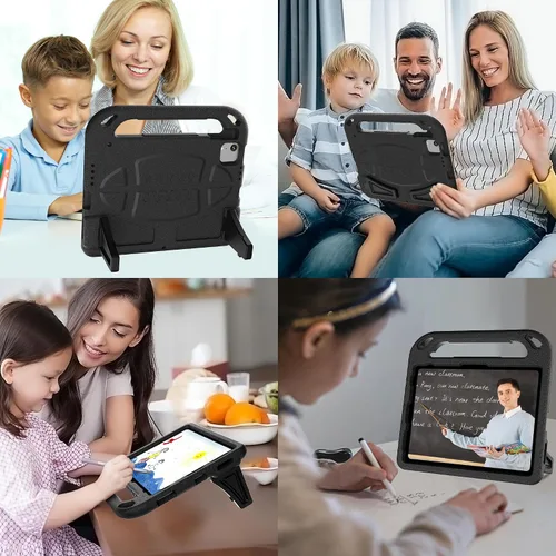 Vista 7 de Funda protectora resistente para iPad Pro de 11 pulgadas (2024/2022/2021/2020, 2018), funda para niños para iPad de 11ª generación (A16) de 11