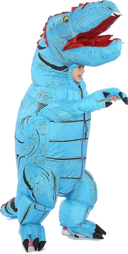 Vista 6 de FUNNY COSTUMES T-Rex - Disfraz de dinosaurio para niños talla 4-12