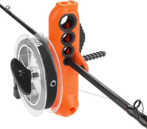 Vista 3 de KastKing Carrete de Línea Radius Patentado, Herramienta Compacta de Enrollado de Línea de Pesca para Carretes Giratorios y Carretes de Lanzamiento