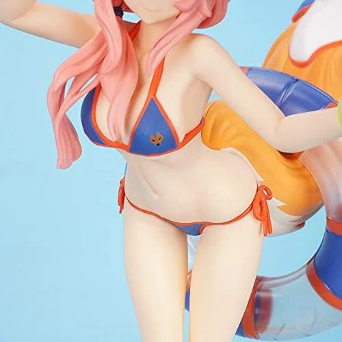 Vista 7 de Popularity FateGrand Order FGO Swimsuit Tamamo No Mae Pretty Girl PVC Action Figures Collection Decoration Figurine Model Toy Anime Cartoon Game