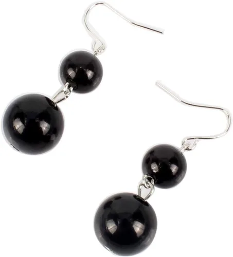 Vista 4 de KOSMOS-LI Collar de perlas de fantasía, con varias capas o líneas de perlas. Conjuntos de joyas de fantasía.