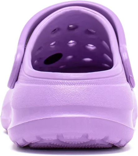 Vista 8 de WOUEOI Zapatos de jardín para niños y niñas, sandalias de dibujos animados, zuecos para niños