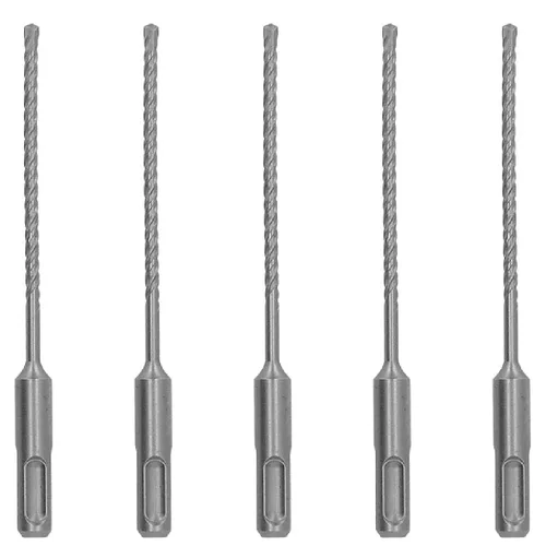 Vista 13 de Broca de martillo SDS Plus 5 piezas 1/2 pulgadas x 6 pulgadas para hormigón de mampostería