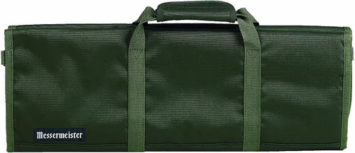 Vista 18 de Funda acolchada para cuchillos con 8 bolsillos de Messermeister, color ciruela, Camuflaje