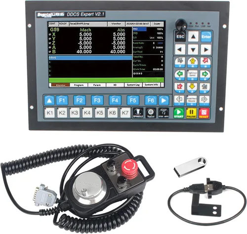 Vista 10 de CNCTOPBAOS 5 AXIS Sistema Controlador CNC Offline Independiente DDCS Expert