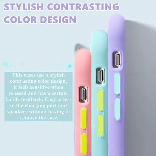 Vista 5 de Funda compatible con iPhone 11 con patrón de cactus transparente, bonita funda verde para iPhone 11 para niñas y mujeres, diseño 3D, parte trasera
