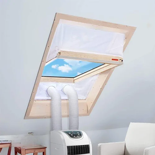 Vista 6 de AC Window Seal Kit 150in Rotating Sash Cloth(190 * 38cm)
