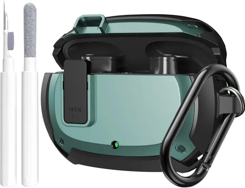 Vista 13 de Compatible con funda para Beats Studio Buds/Buds+ 2021/2023, [Bloqueo seguro] Funda protectora Cool Beats Studio Buds Plus para hombres y mujeres