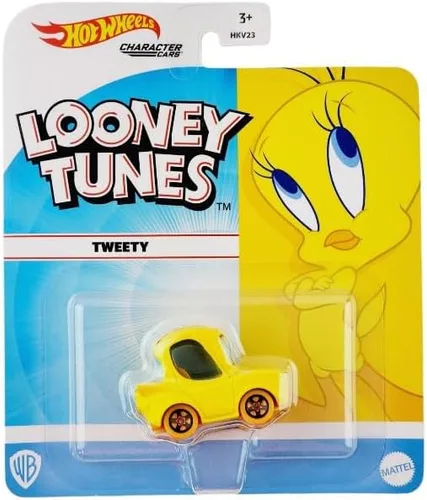 Vista 5 de Hot Wheels Carros de personajes a escala 1:64 Looney Tunes (Bugs Bunny 2/7)