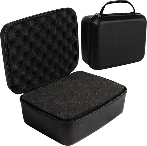 Vista 7 de Funda protectora rígida con espuma personalizable, funda rígida ligera para electrónica, cosméticos, maquillaje y más, protección EVA