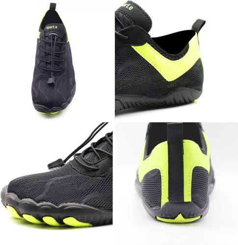 Vista 5 de Zapatos de agua para hombres y mujeres, secado rápido, natación, playa, senderismo, aqua, descalzo, deportes al aire libre, zapatos atléticos