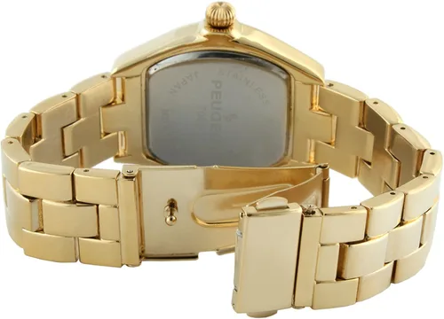 Vista 3 de Peugeot - Reloj de vestir sin mangas para mujer con pulsera y esfera de números romanos