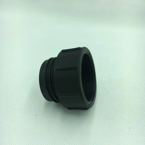 Vista 5 de Adaptador de rosca de tambor de servicio pesado para contrafuerte de 2 pulgadas, negro, como se describe