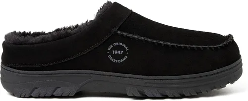 Vista 3 de Dearfoams Zuecos de gamuza auténtica Reed para hombre