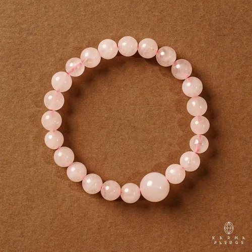 Vista 8 de Pulseras de cristal curativo para mujeres y hombres, espiritual, energía positiva y equilibrio, pulseras de cuentas de cristal natural hechas a mano