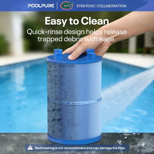 Vista 7 de POOLPURE C-7367 Anti-Biofilm Spa Filter Replaces PD075-2000,Filbur FC-3059